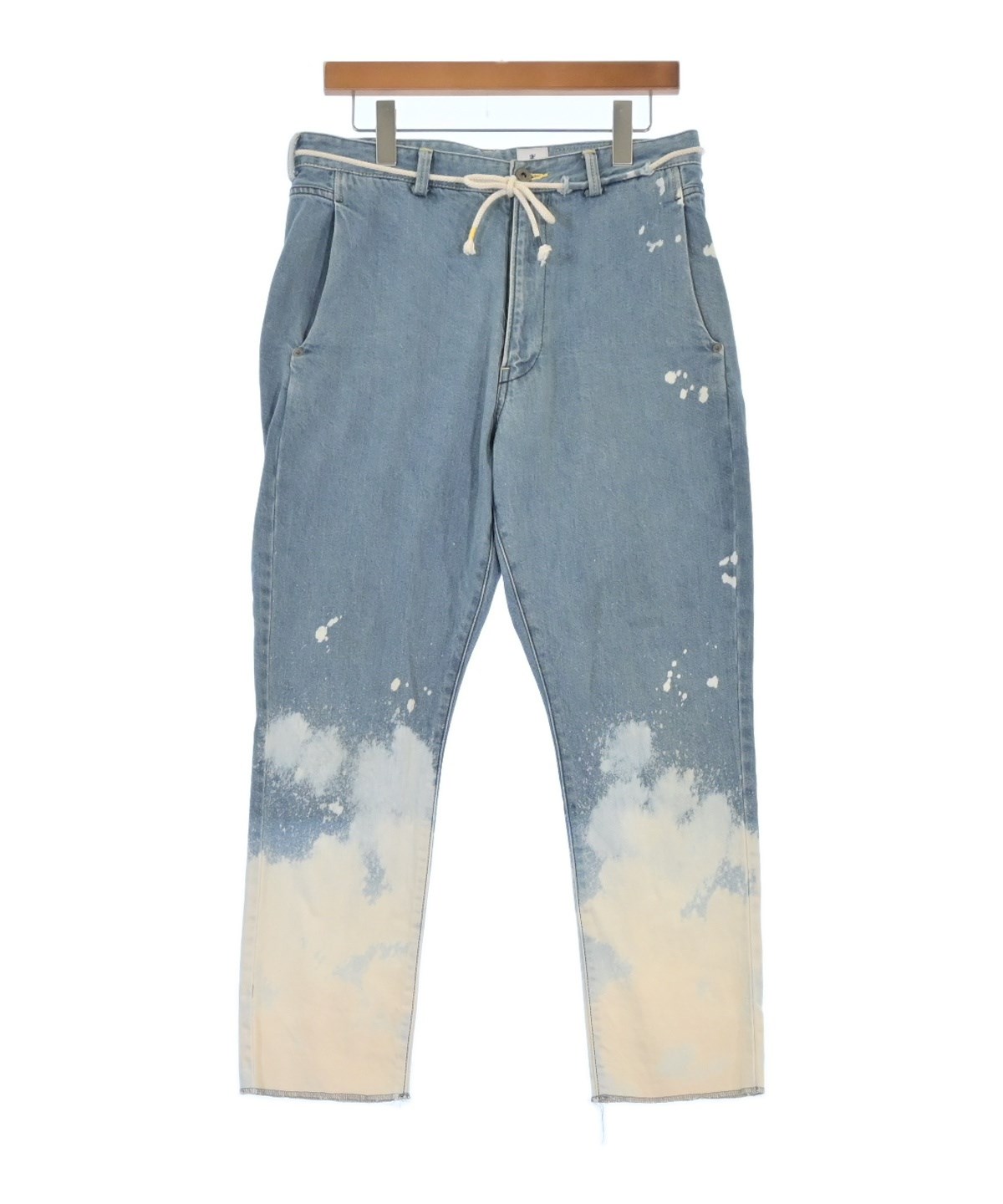 R.NEWBOLD（アールニューボールド）デニムパンツ 青 サイズ:L