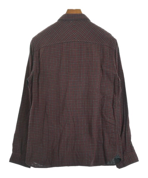 R.NEWBOLD（アールニューボールド）カジュアルシャツ 赤 サイズ:L メンズ/2200613703048