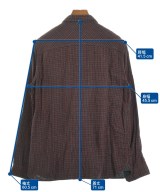 R.NEWBOLD（アールニューボールド）カジュアルシャツ 赤 サイズ:L メンズ/2200613703048