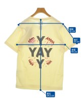 R.NEWBOLD（アールニューボールド）Tシャツ・カットソー 黄 サイズ:M メンズ/2200680710079