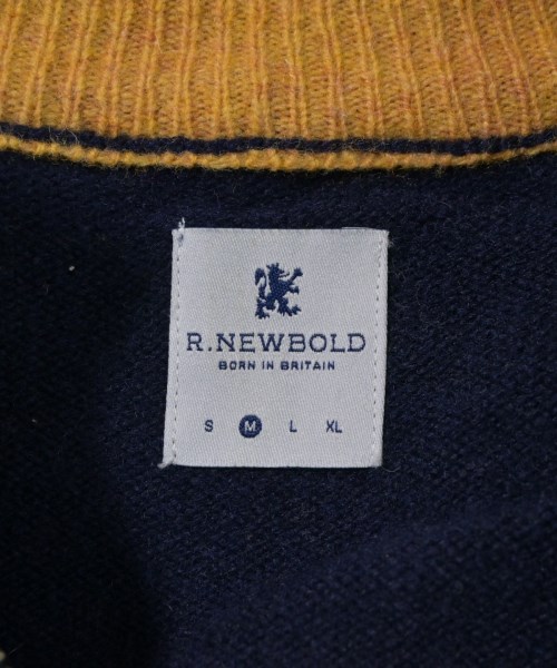 R.NEWBOLD（アールニューボールド）カーディガン 紺 サイズ:M メンズ/2200695904814