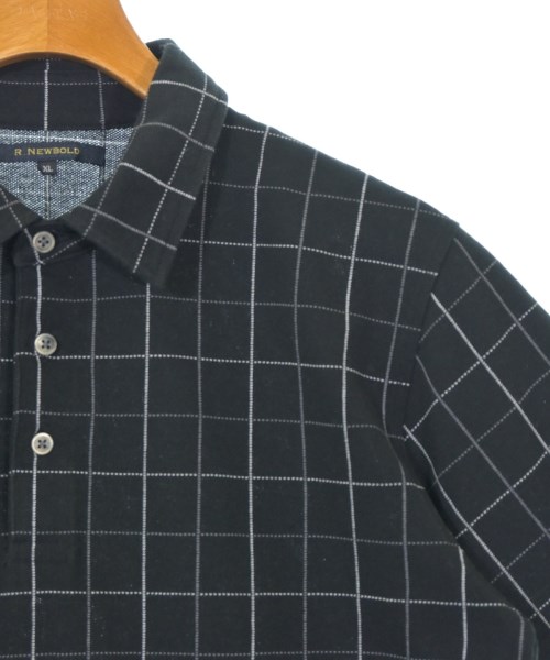 R.NEWBOLD（アールニューボールド）ポロシャツ 黒 サイズ:XL メンズ/2200690528015