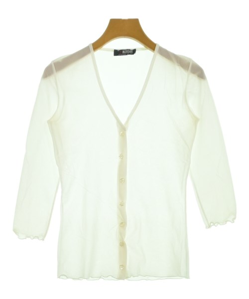 MORGAN（モルガン）カーディガン 白 サイズ:-(XS位) レディース/2200627289026