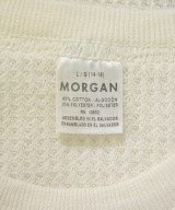 MORGAN（モルガン）Tシャツ・カットソー 白 サイズ:L レディース/2200610370182