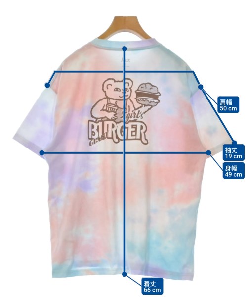 X girl（エックスガール）Tシャツ・カットソー ピンク サイズ:S レディース/2200635526038