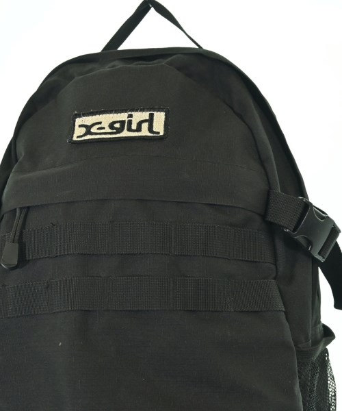 X girl（エックスガール）バックパック・リュック 黒 サイズ:ONE レディース/2200638798135