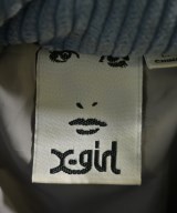 X girl（エックスガール）ダウンジャケット/ダウンベスト 青 サイズ:S レディース/2200639876016