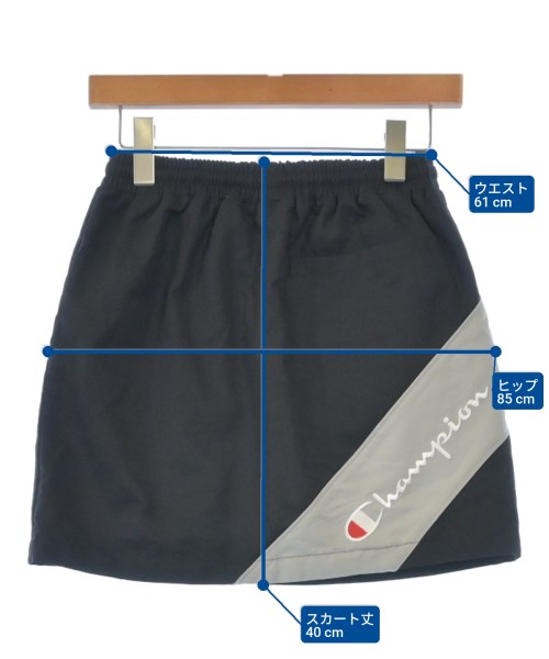 X girl（エックスガール）ミニスカート 黒 サイズ:S レディース/2200626240042