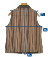 X girl（エックスガール）ベスト 茶 サイズ:M レディース/2200643396029