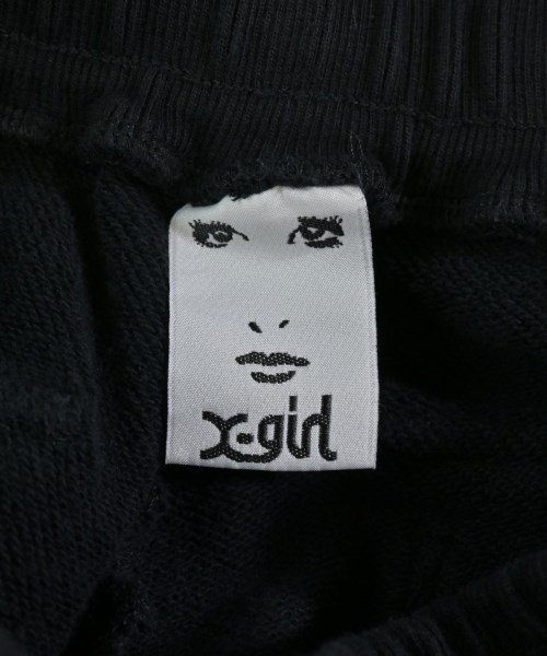 X girl（エックスガール）スウェットパンツ 黒 サイズ:M レディース/2200644076067