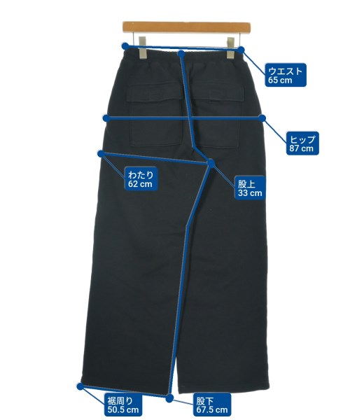 X girl（エックスガール）スウェットパンツ 黒 サイズ:M レディース/2200644076067