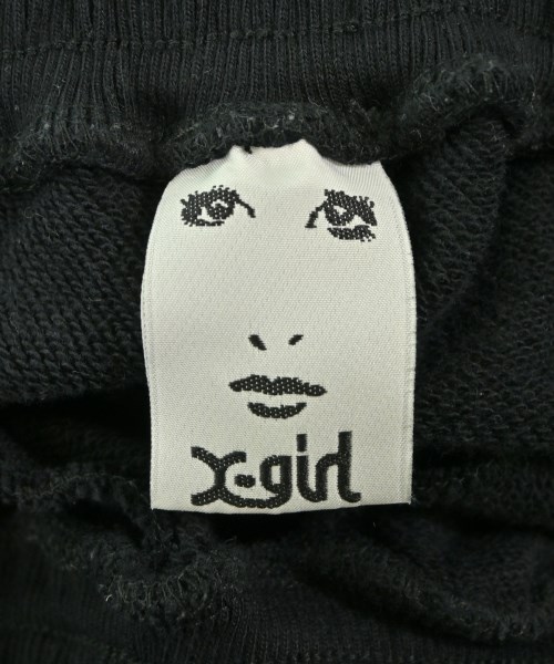 X girl（エックスガール）スウェットパンツ 黒 サイズ:M レディース/2200644076074