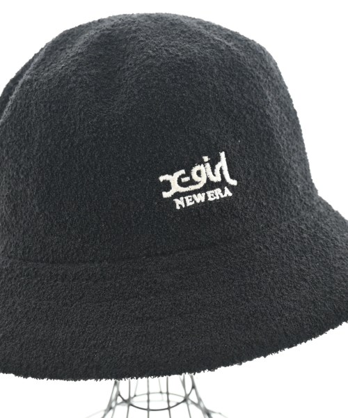 X girl（エックスガール）ハット 黒 サイズ:M/L レディース/2200644248013