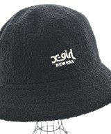 X girl（エックスガール）ハット 黒 サイズ:M/L レディース/2200644248013