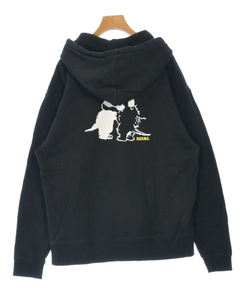 X girl（エックスガール）パーカー 黒 サイズ:2(M位) レディース/2200607189087