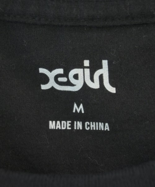 X girl（エックスガール）Tシャツ・カットソー 黒 サイズ:M レディース/2200634043093