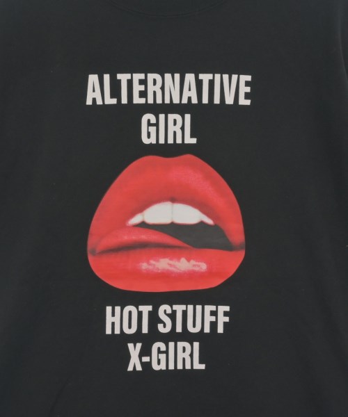 X girl（エックスガール）Tシャツ・カットソー 黒 サイズ:M レディース/2200634043093