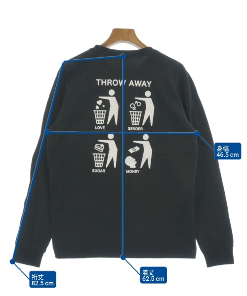 X girl（エックスガール）Tシャツ・カットソー 黒 サイズ:2(M位) レディース/2200634043109