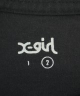 X girl（エックスガール）Tシャツ・カットソー 黒 サイズ:2(M位) レディース/2200634043109