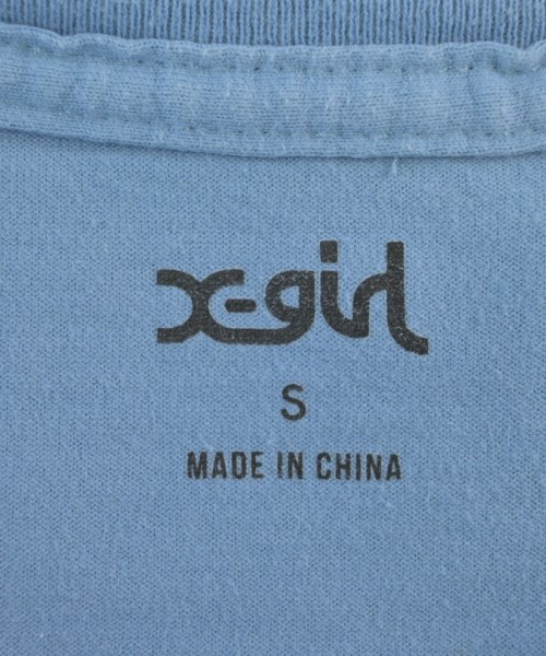 X girl（エックスガール）Tシャツ・カットソー 青 サイズ:S レディース/2200609309056