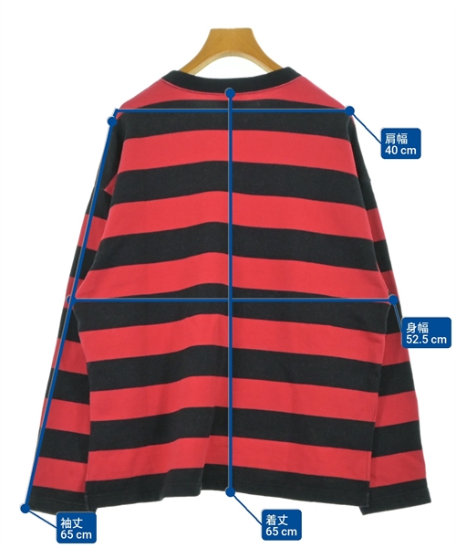 X girl（エックスガール）スウェット 赤 サイズ:2(M位) レディース/2200612193017