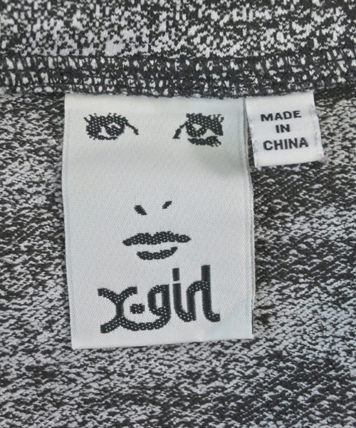 X girl（エックスガール）Tシャツ・カットソー 黒 サイズ:1(S位) レディース/2200613166041