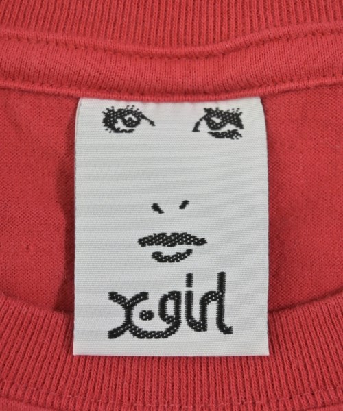 X girl（エックスガール）Tシャツ・カットソー 赤 サイズ:ONE レディース/2200613407076