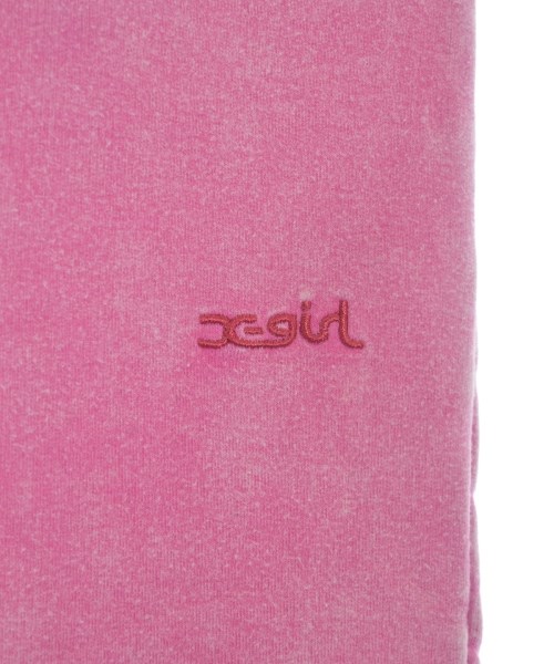 X girl（エックスガール）スウェットパンツ ピンク サイズ:M レディース/2200612720015