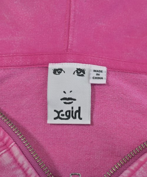 X girl（エックスガール）パーカー ピンク サイズ:M レディース/2200612720053