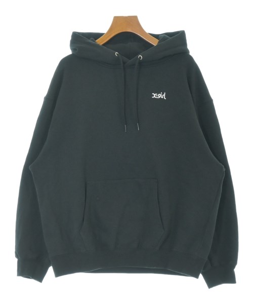 X girl(エックスガール)パーカー 黒 サイズ:XL/2200670040063