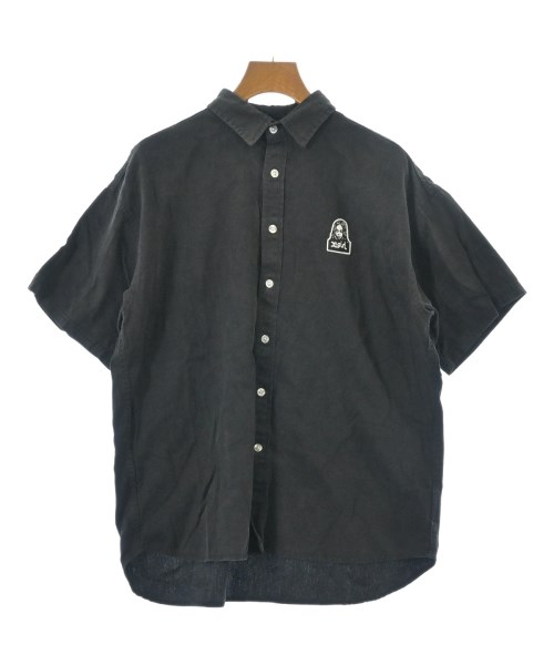 X girl(エックスガール)カジュアルシャツ 黒 サイズ:S/2200670040087