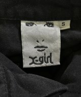 X girl（エックスガール）カジュアルシャツ 黒 サイズ:S レディース/2200670040087