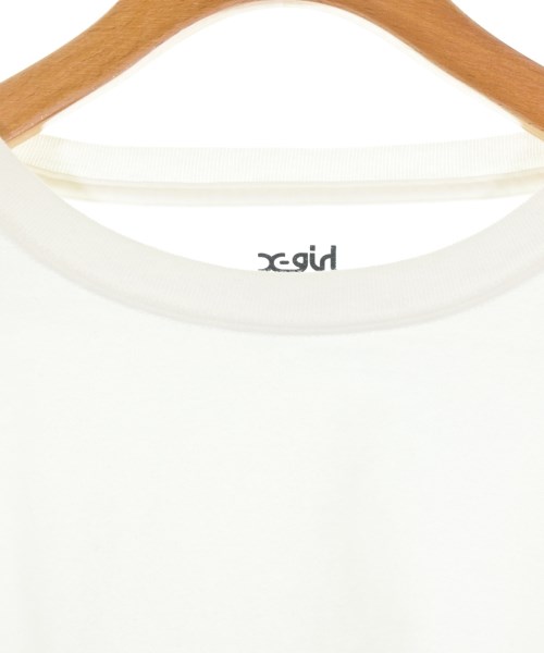 X girl（エックスガール）Tシャツ・カットソー 白 サイズ:S レディース/2200664507107