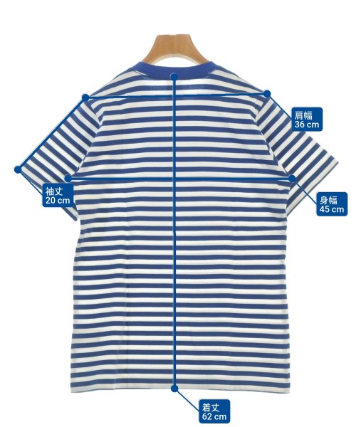 X girl（エックスガール）Tシャツ・カットソー 青 サイズ:2(M位) レディース/2200681149014