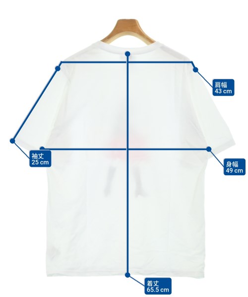 X girl（エックスガール）Tシャツ・カットソー 白 サイズ:L レディース/2200678274149