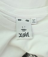 X girl（エックスガール）Tシャツ・カットソー 白 サイズ:L レディース/2200678274149