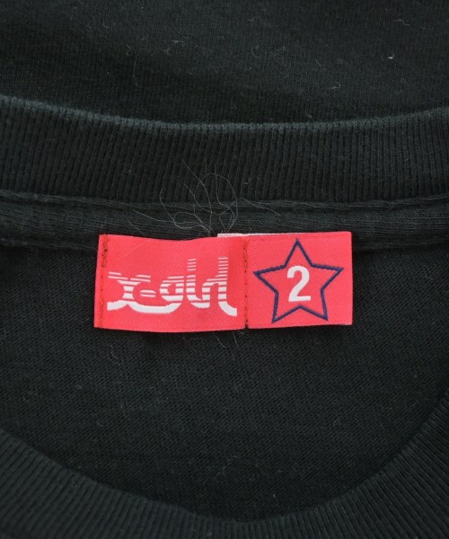 X girl（エックスガール）Tシャツ・カットソー 黒 サイズ:2(M位) レディース/2200695798024
