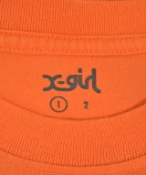 X girl（エックスガール）Tシャツ・カットソー オレンジ サイズ:1(S位) レディース/2200689906015