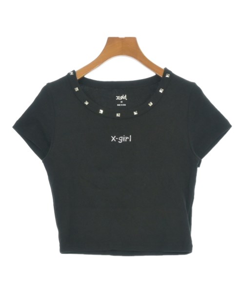 X girl（エックスガール）Tシャツ・カットソー 黒 サイズ:M レディース/2200693831136