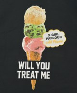 X girl（エックスガール）Tシャツ・カットソー 黒 サイズ:M レディース/2200657698096