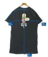 X girl（エックスガール）Tシャツ・カットソー 黒 サイズ:M レディース/2200657698096