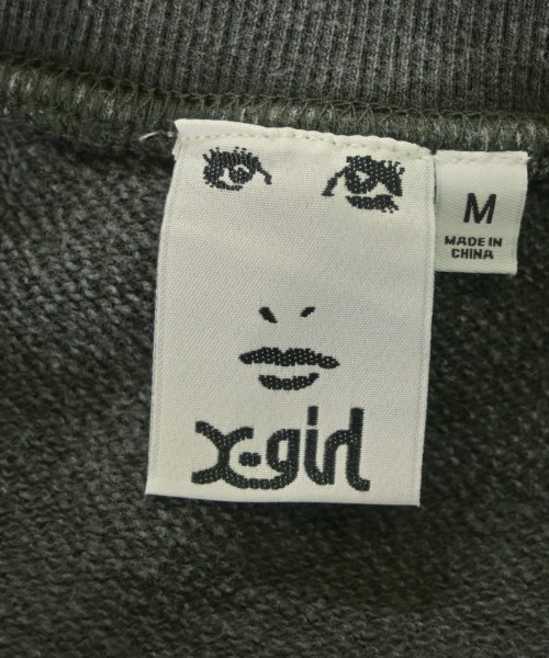 X girl（エックスガール）スウェット グレー サイズ:M レディース/2200658853029