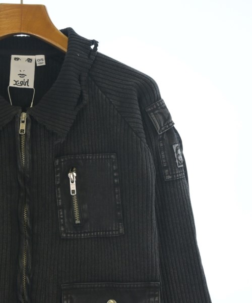 X girl（エックスガール）Tシャツ・カットソー 黒 サイズ:S レディース/2200662300045