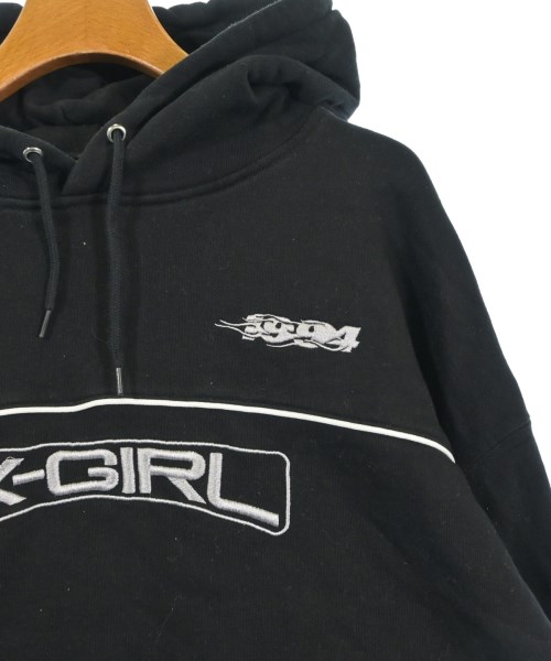 X girl（エックスガール）パーカー 黒 サイズ:M レディース/2200709873051
