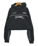 X girl（エックスガール）パーカー 黒 サイズ:M レディース/2200709873051