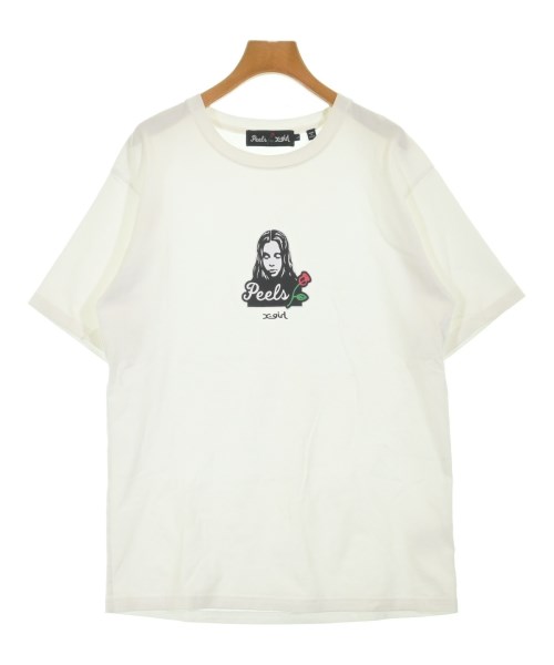 X girl（エックスガール）Tシャツ・カットソー 白 サイズ:L レディース/2200714723037