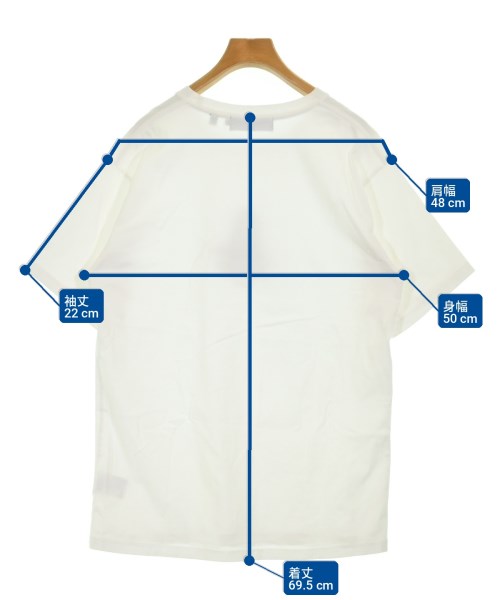X girl（エックスガール）Tシャツ・カットソー 白 サイズ:L レディース/2200714723037