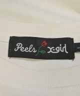 X girl（エックスガール）Tシャツ・カットソー 白 サイズ:L レディース/2200714723037
