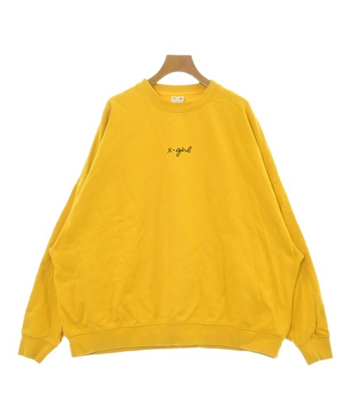 X girl(エックスガール)スウェット 黄 サイズ:ONE/2200634943157