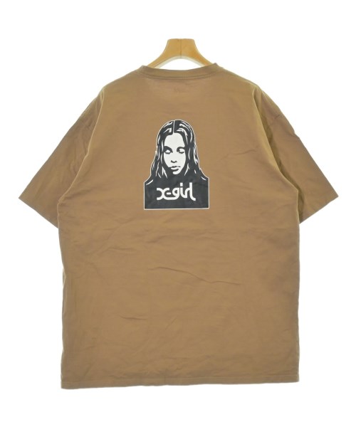 X girl（エックスガール）Tシャツ・カットソー 茶 サイズ:XL レディース/2200647522059